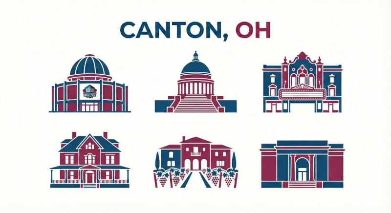 Canton Ohio Landmarks - Carson Strong Cancer Research Foundation in Canton Ohio